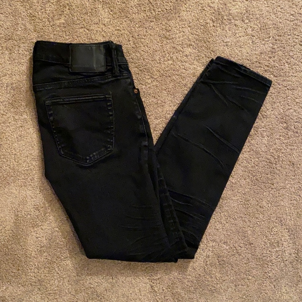 American Eagle NE(X)T LEVEL FLEX Black Jeans